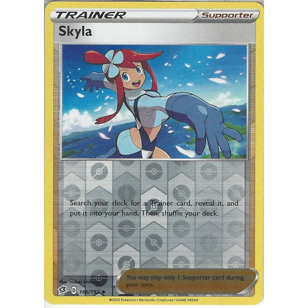 166/192 Skyla | Uncommon Reverse Holo Card | Sword & Shield Rebel Clas
