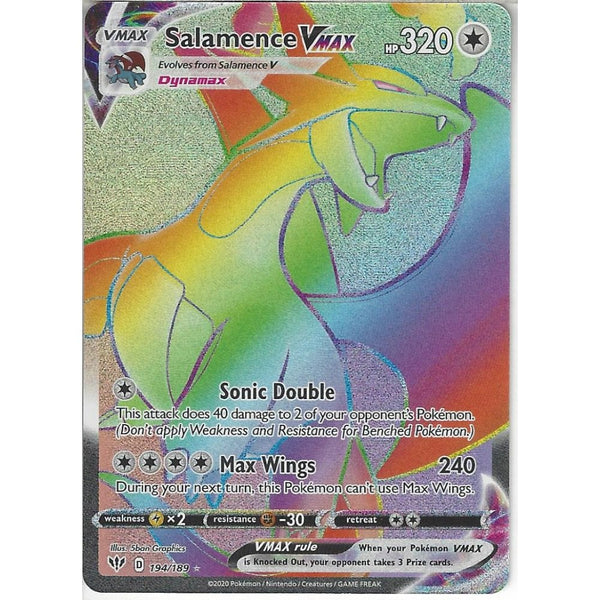 Salamence-VMAX (194/189), Busca de Cards