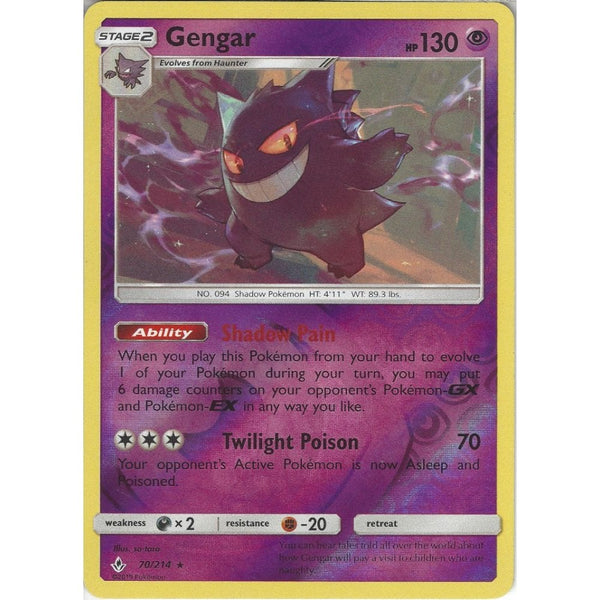 Gengar - SM - Unbroken Bonds - Pokemon