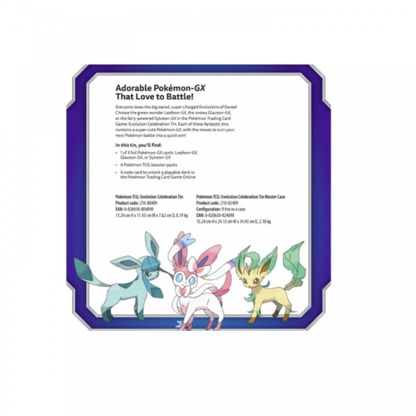 Leafeon-GX Evolution Celebration Collectors Tin