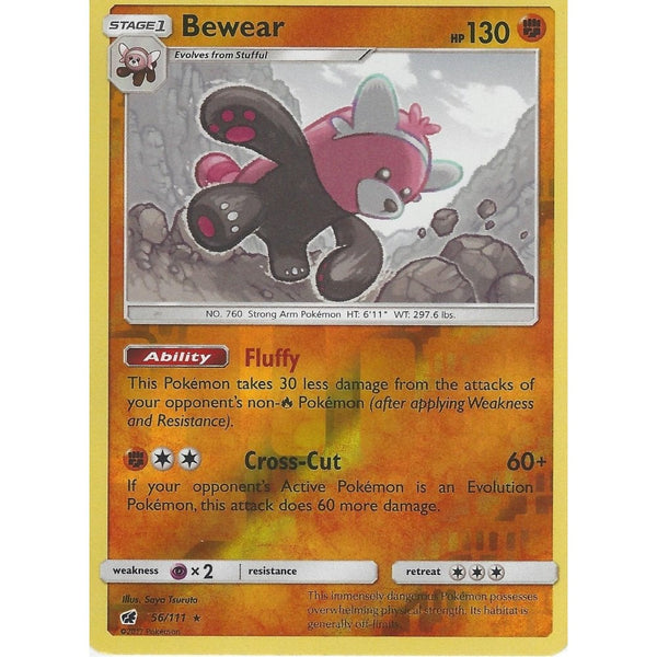 Carta Pokemon Bewear