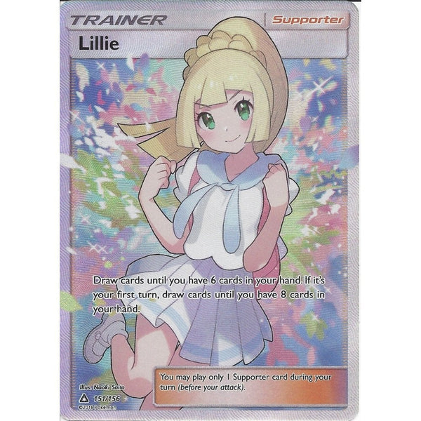 Pokemon SM-5 Ultra Prism Trainer Card: Lillie 151/156 Full Art