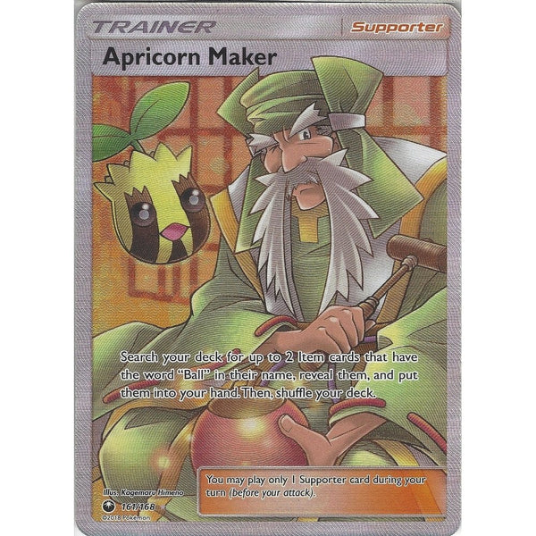 pokemon full art card maker Pokemon SM Celestial Storm: Apricorn Maker - 161/168 Full Art Ultra Ra