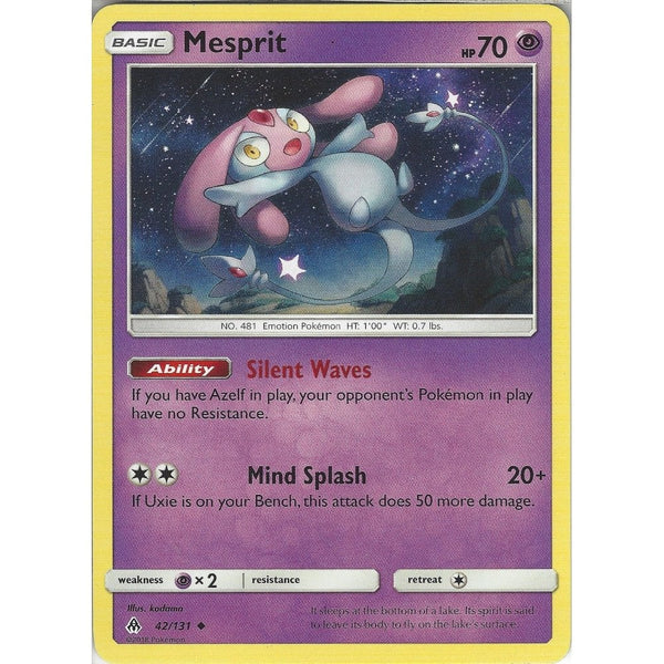 Pokemon SM Forbidden light: Mesprit - 42/131 - Common Card