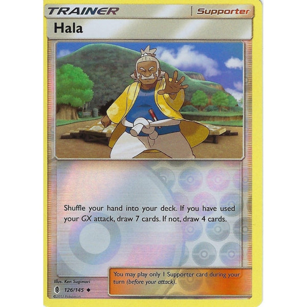 Pokemon Sun & Moon Guardians Rising Card: HALA - 126/145