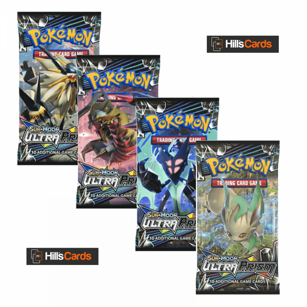 Pokemon Sun & Moon Ultra Prism 4 Sealed Booster Packs: SM-5 TCG Cards - Recaptured LTD Pokemon Sun & Moon Ultra Prism 4 Sealed Booster Packs: SM-5 TCG Cards - Recaptured LTD