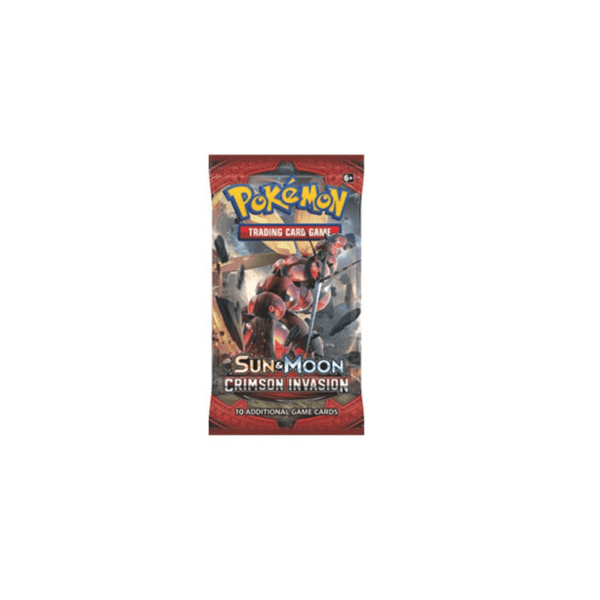 pokemon trading card game sun and moon crimson invasion & | 1 Sealed Booster Pack Find out when you Set:Black Bolt Disney Lorcana: Ursula's Return Dragon Frontiers