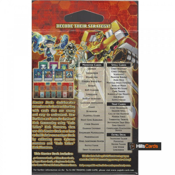 yugioh codebreaker cards Codebreaker Starter Deck YS18 - New & Sealed - Link - Code Talker