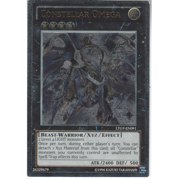 LTGY EN091 Constellar Omega Unlimited Ultimate Rare Card