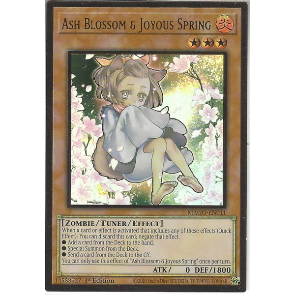 MAGO-EN011 Ash Blossom & Joyous Spring (Alternate Art) | 1st Edition