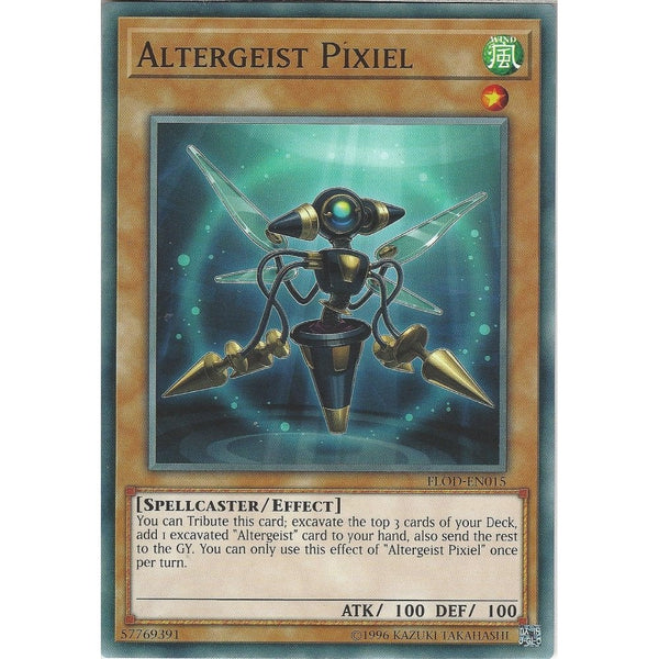Yu-Gi-Oh ALTERGEIST PIXEL - FLOD-EN015 - Common Card