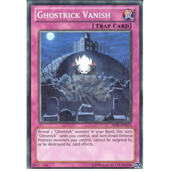 Yu-Gi-Oh GHOSTRICK VANISH - SHSP-EN073 - Recaptured LTD Yu-Gi-Oh GHOSTRICK VANISH - SHSP-EN073 - Recaptured LTD