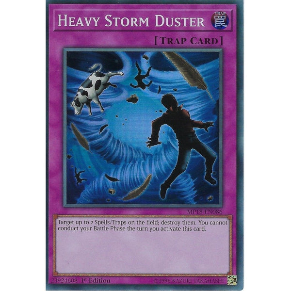 Yu-Gi-Oh Heavy Storm Duster - MP18-EN086 - Super Rare Card - 1st Editi