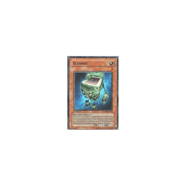 card scanner yugioh Amazon.com: Yu-Gi-Oh! - Scanner (CRMS-EN032) - Crimson Crisis - Unlimited  Edition