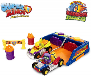 MagicBox SuperZings Kaboom Race Playset - Brand New Boxed - UK FAST TRACKED !