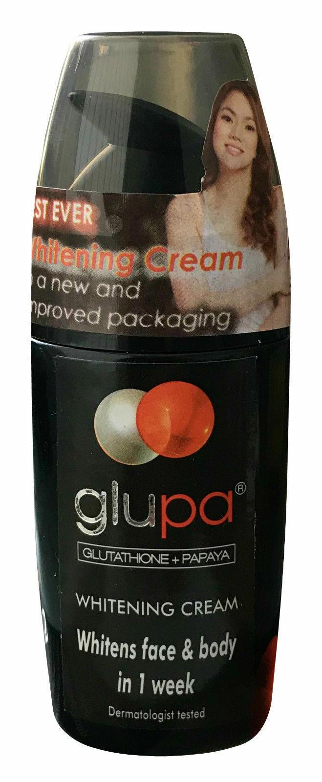 glupa glutathione+papaya skin whitening lotion Glupa Glutathione + Papaya lightening Cream 30g