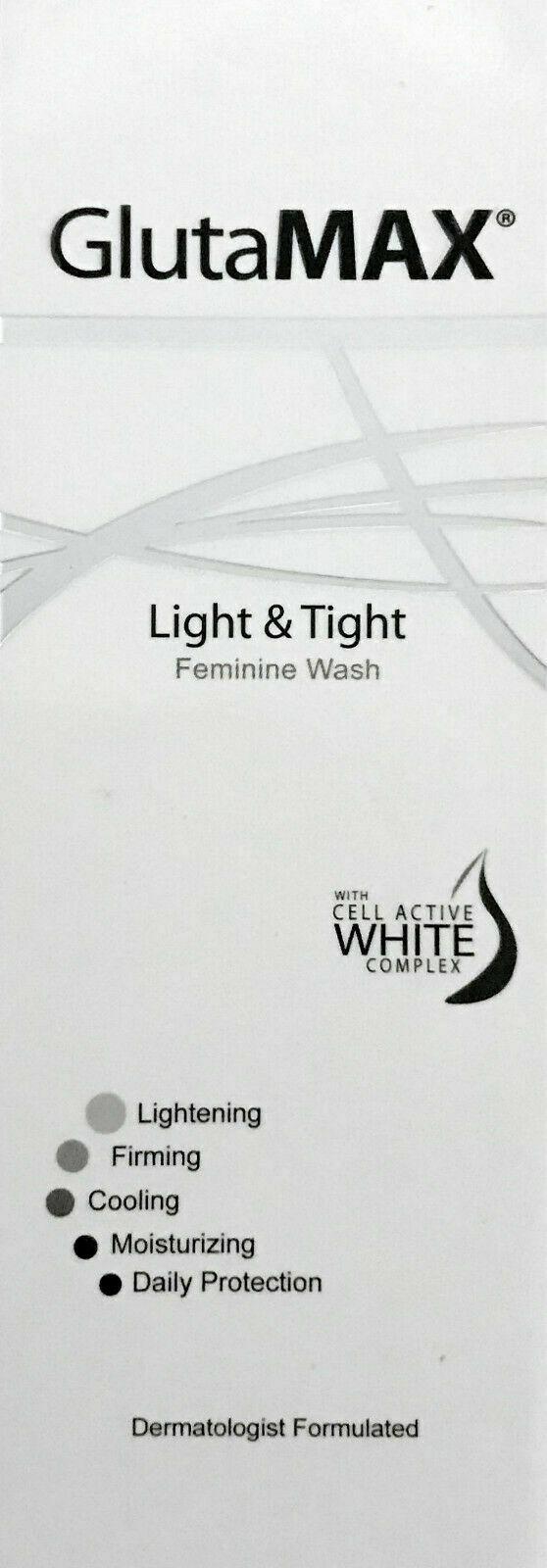 GlutaMAX Light &amp;amp; Tight Feminine Wash 50ml (Whitening Intimate Wash) - Recaptured LTD