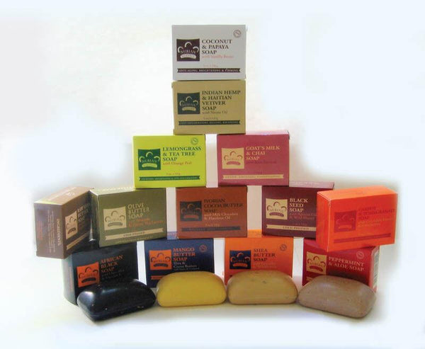 Nubian Heritage Natural Soap Black Coconut Peppermint Carrot Chai - Full Range - Recaptured LTD