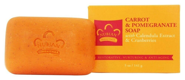 Nubian Heritage Natural Soap Black Coconut Peppermint Carrot Chai - Full Range - Recaptured LTD