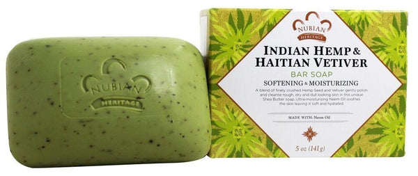 Nubian Heritage Natural Soap Black Coconut Peppermint Carrot Chai - Full Range - Recaptured LTD