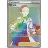 202/192 Oleana Full Art Rainbow Rare Card Pokemon Sword &amp;amp; Shield Rebel Clash - Recaptured LTD