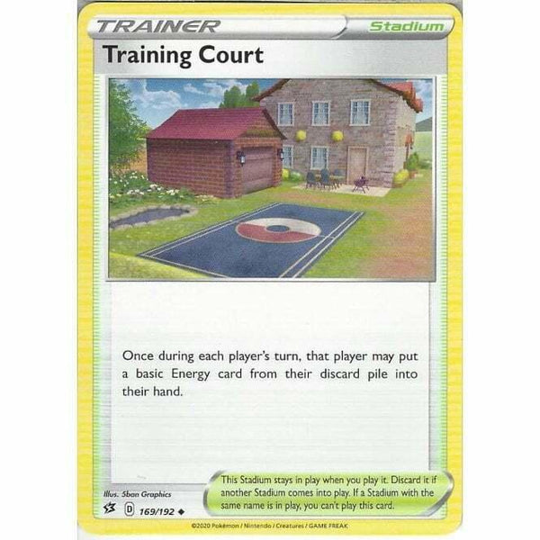 169/192 Training Court Uncommon Card Pokemon Sword & Shield Rebel Clash - Recaptured LTD