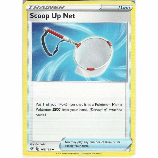 165/192 Scoop Up Net Uncommon Card Pokemon Sword & Shield Rebel Clash - Recaptured LTD