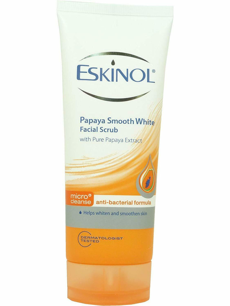 eskinol facial scrub with glutathione Pimple Relief Eskinol: Gentle Cleanser new look white skin Eskinol Papaya Smooth White Facial