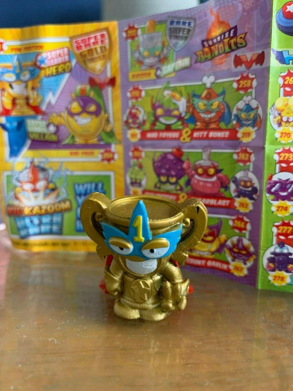 SUPERZINGS SERIES 4 KID KAZOOM GOLD SILVER PICK YOUR OWN DANGER GANG BLASTER JET - Recaptured LTD