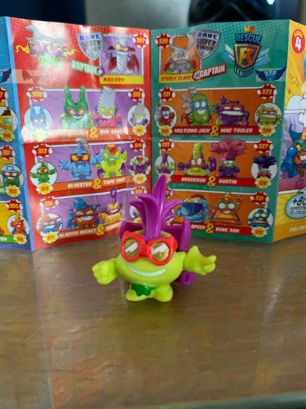 SUPERZINGS SERIES 4 KID KAZOOM GOLD SILVER PICK YOUR OWN DANGER GANG BLASTER JET - Recaptured LTD