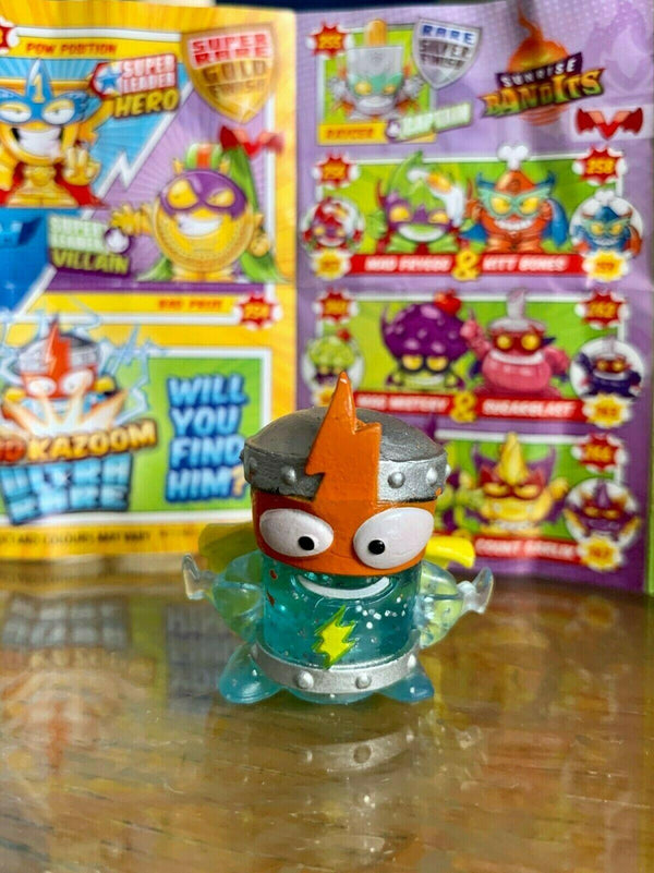 SUPERZINGS SERIES 4 KID KAZOOM GOLD SILVER PICK YOUR OWN DANGER GANG BLASTER JET - Recaptured LTD