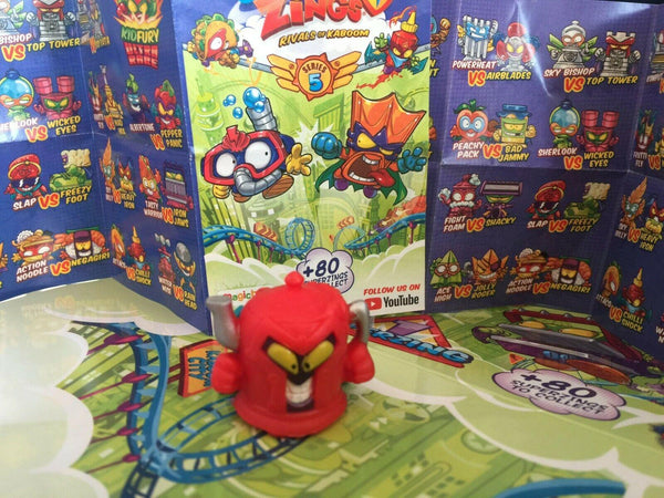 SUPERZINGS NEW SERIES 5 KID FURY GOLD SILVER *PICK YOUR OWN* BLASTER JETS - Recaptured LTD