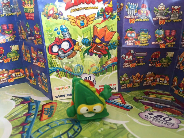 SUPERZINGS NEW SERIES 5 KID FURY GOLD SILVER *PICK YOUR OWN* BLASTER JETS - Recaptured LTD