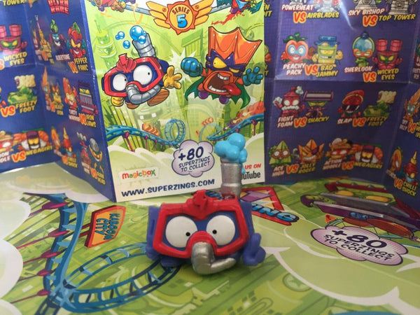 SUPERZINGS NEW SERIES 5 KID FURY GOLD SILVER *PICK YOUR OWN* BLASTER JETS - Recaptured LTD