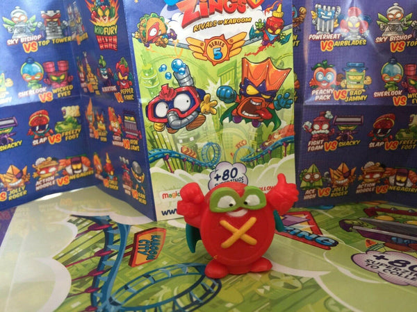 SUPERZINGS NEW SERIES 5 KID FURY GOLD SILVER *PICK YOUR OWN* BLASTER JETS - Recaptured LTD