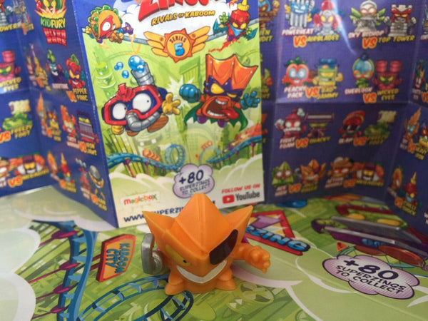 SUPERZINGS NEW SERIES 5 KID FURY GOLD SILVER *PICK YOUR OWN* BLASTER JETS - Recaptured LTD