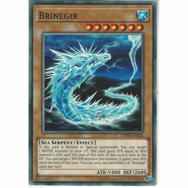 CHIM-EN026 Brinegir | Unlimited Common YuGiOh Trading Card Game Chaos Impact TCG