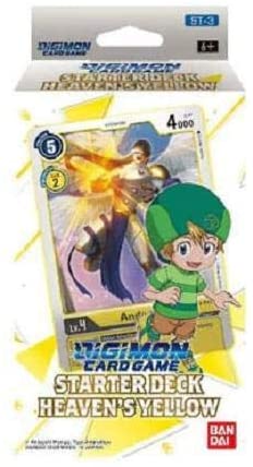 Digimon English TCG ST-3 Starter Deck Heaven's Yellow - 54 Cards