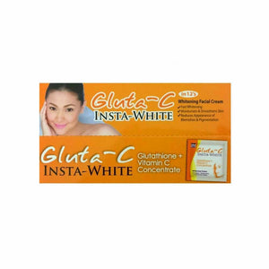 Gluta-C Insta-White Whitening Concentrated Facial Cream 60ml (5ml x 12 sachets)