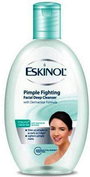 Eskinol Pimple Fighting Facial Deep Cleanser with Dermaclear Formula 225ml
