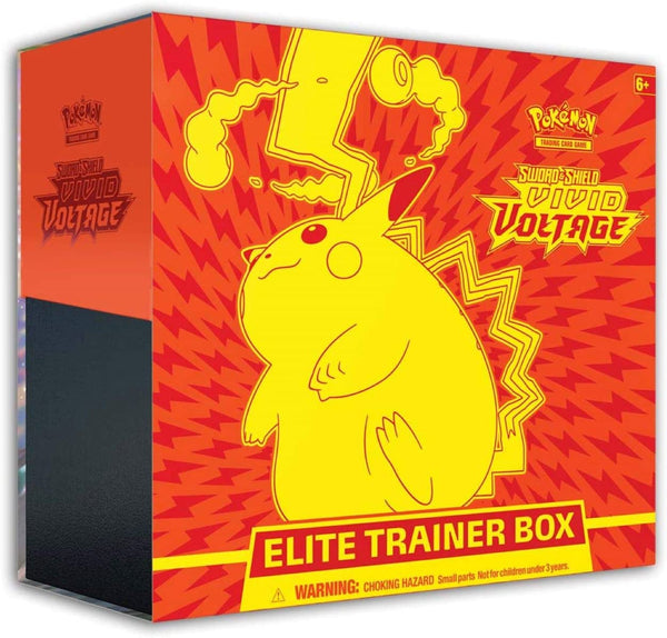 Pokémon TCG: Sword & Shield 4 Vivid Voltage Elite Trainer Box