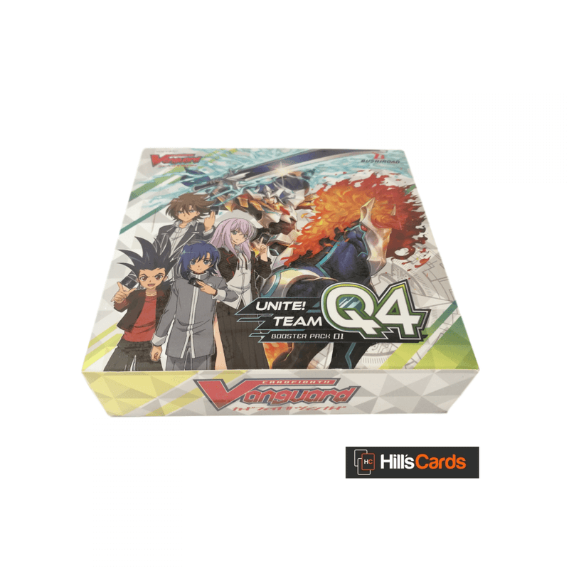 Cardfight Vanguard Unite! Team Q4 V-BT01 Booster Box of 16 Packs