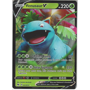 001/073 Venusaur V | Rare Holo V Card | SWSH3.5 Champion's Path