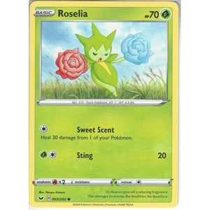 003/202 Roselia | Common Card | Sword & Shield (Base Set)