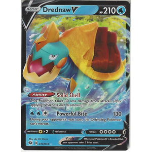 014/073 Drednaw V | Rare Holo V Card | SWSH3.5 Champion's Path