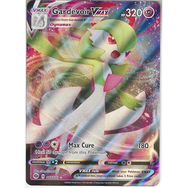 Pokemon Trading Card Game 017/073 Gardevoir VMAX | Rare Ultra Card | SWSH3.5 Champion&#039;s Path