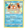 Pokemon Trading Card Game 042/202 Krabby | Common Card | Sword &amp; Shield (Base Set)