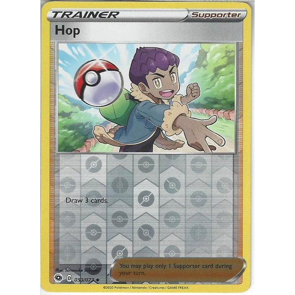 Pokemon Trading Card Game 053/073 Hop | Uncommon Reverse Holo Card | SWSH3.5 Champion's Path