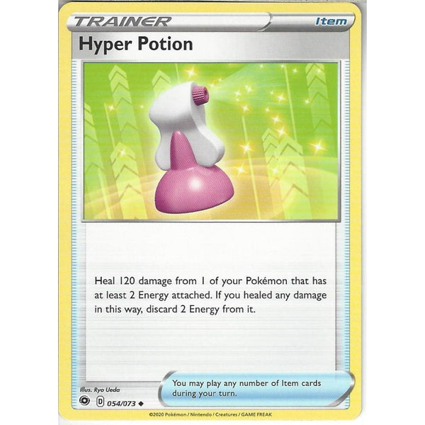 Pokemon Trading Card Game 054/073 Hyper Potion | Uncommon Card | SWSH3.5 Champion's Path