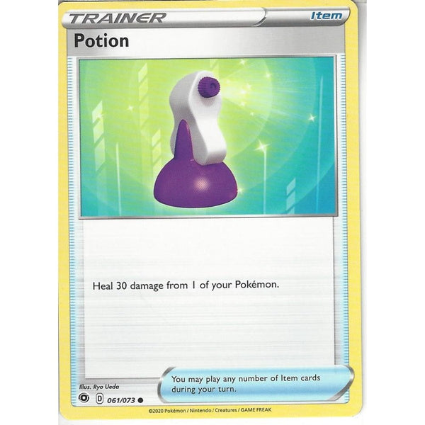 Pokemon Trading Card Game 061/073 Potion | Common Card | SWSH3.5 Champion's Path